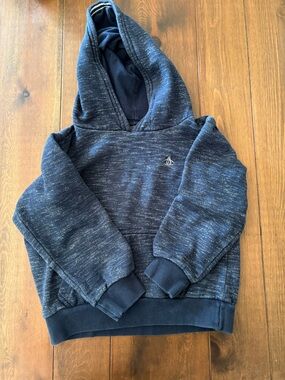 Original Penguin Men's Navy Heather Zip-Up Sweater
